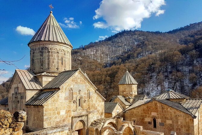 From Yerevan:Sevan, Dilijan, Haghartsin, Goshavank, Lake Parz - Climbing to Sevanavank above Lake Sevan