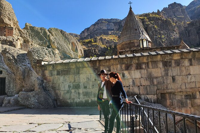 Garni and Geghard Half-Day Private Tour - Geghard Monastery carved into the mountain