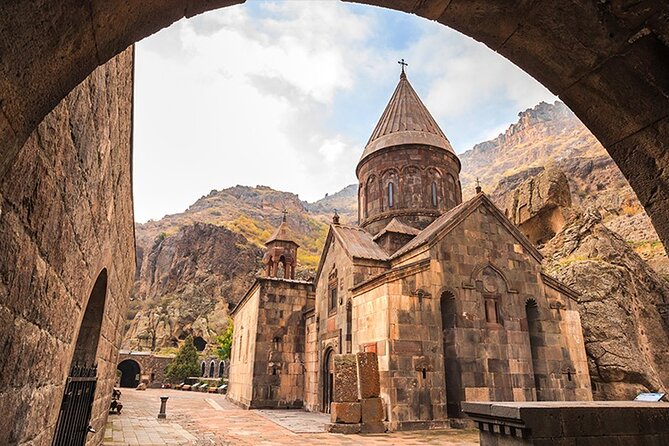 Garni, Geghard & Symphony Small-Group Day Trip with Lavash Baking - Geghard Monastery and churches carved from rock