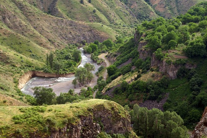 Group Tour: Garni, Symphony of Stones, Geghard, Lavash Baking - Geghard Monastery, carved into the mountain