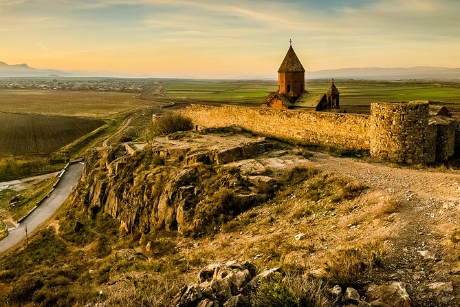 Khor Virap, Noravank Private Tour with Optional Wine Tasting - Khor Virap and the view of Mount Ararat