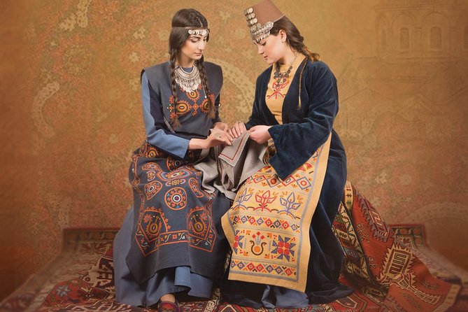 Photoshoot in Armenian garments - Entering the Armenian clothing studio on Teryan Street