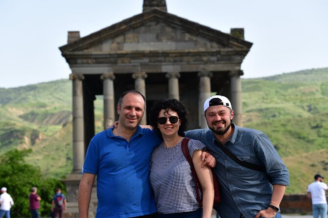 Private tour to Garni temple, Geghard Monastery, Symphony of Stones - Charents Arch and the Mount Ararat view