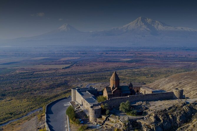 Private Tour to Khor Virap, ancient Areni cave or Areni winery, Noravank - Noravank among steep red rock walls
