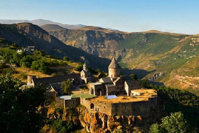 Tatev & Shaki Waterfall Guided Group Tour with Wine Tasting - Shaki Waterfall and the walk to the water