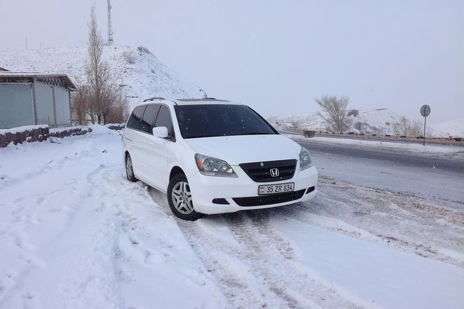 Transfer Tbilisi to Yerevan with 2 sightseeing stops - The private car and the people behind the wheel