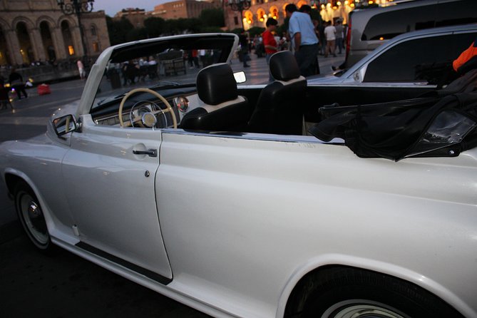 Yerevan city tour with drinks in a classic car with photography - What $43.60 per person buys you